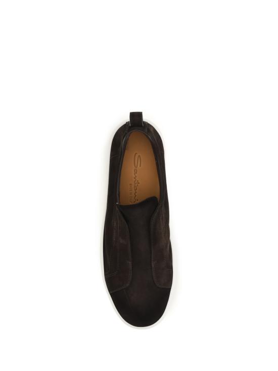26FW 산토니 스니커즈 MBCD22211BARTSE2 T60 BROWN - SANTONI