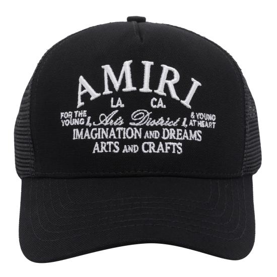 26FW 아미리 모자 PXMAH001 BLACK Black