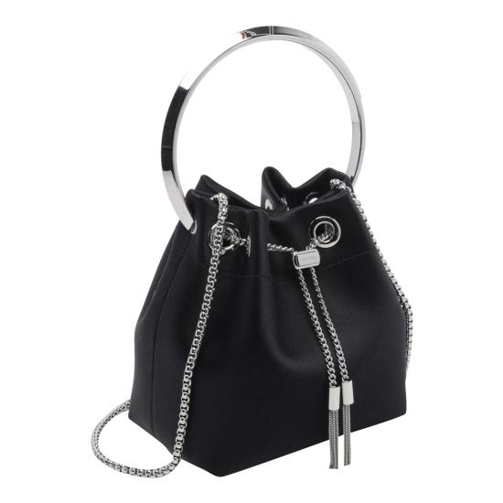 26FW 지미추 토트백 BON BON FUQBLACK SILVER - JIMMY CHOO