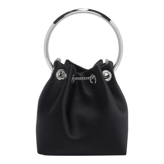26FW 지미추 토트백 BON BON FUQBLACK SILVER - JIMMY CHOO