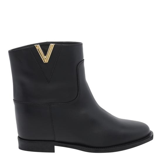 26FW 비아로마 부츠 4433 776NERO Black