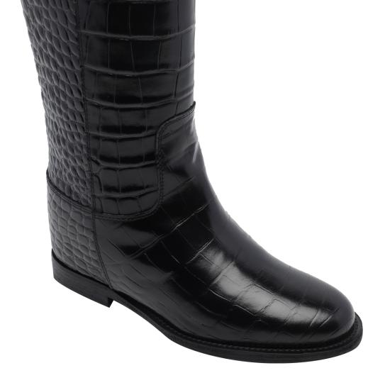 26FW 비아로마 부츠 3758 776NERO Black - VIA ROMA