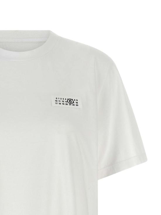 26FW MM6 메종마르지엘라 반팔 티셔츠 S62GD0210 M20115100 WHITE - MM6 MAISON MARGIELA