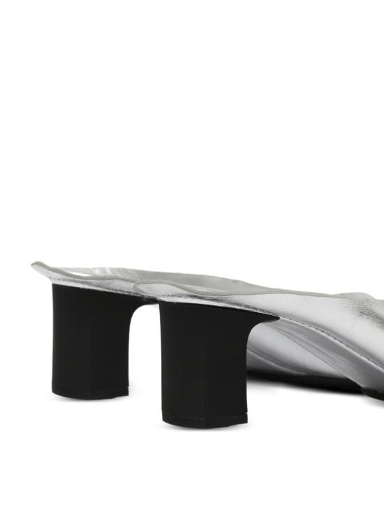 26FW MM6 메종마르지엘라 뮬/슬리퍼 S66WP0210 M30011T9002 SILVER - MM6 MAISON MARGIELA