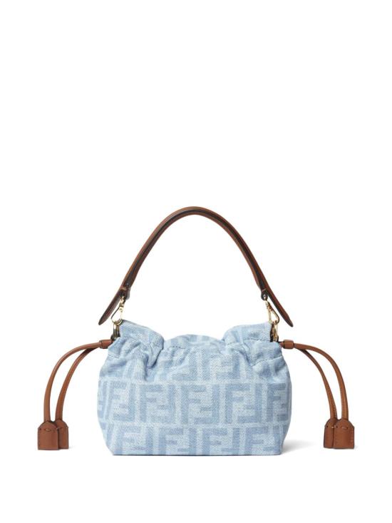 26FW 펜디 맘마 바게트 스몰 FF 데님 미니백 맘마 바게트 스몰 FF 데님 미니백 8BS105 AY6QF1WM6 - FENDI