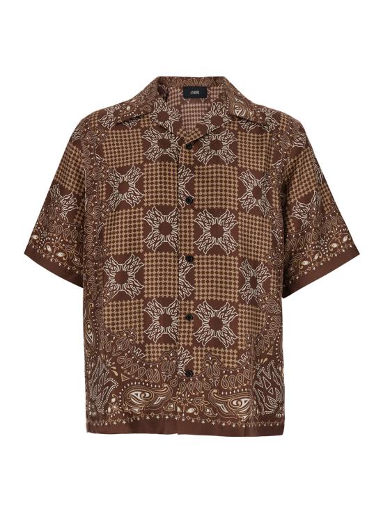 26FW 아미리 반팔 셔츠 AMTOSH1203253 Brown