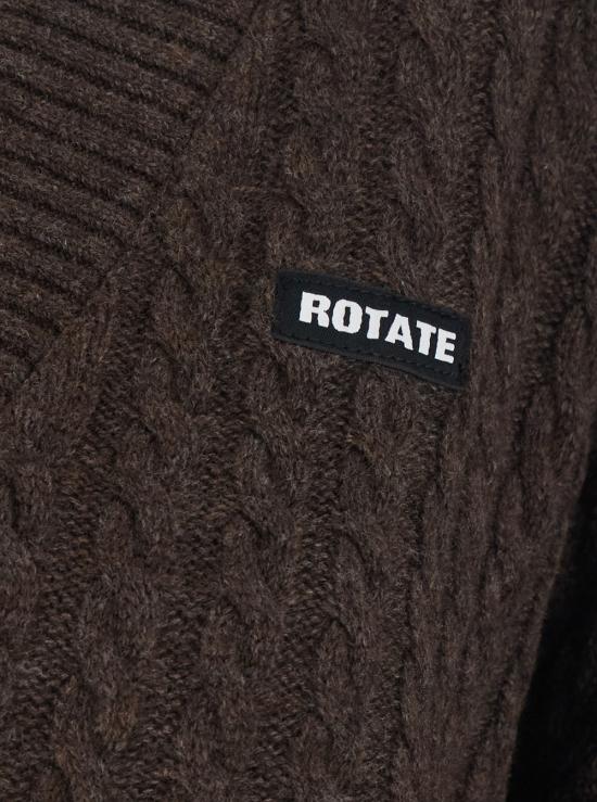 26FW 로테이트 긴팔 티셔츠 11643420372037 Brown - ROTATE