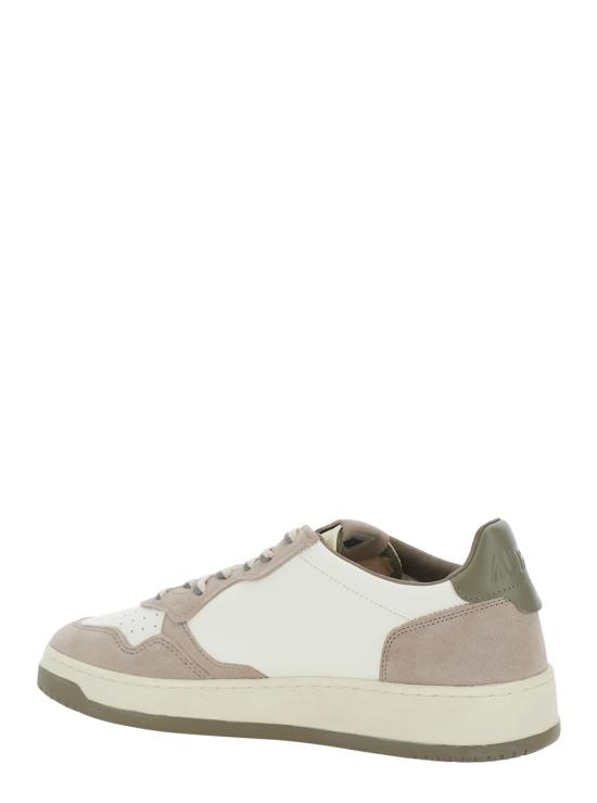 26FW 오트리 메달리스트 로우 스니커즈 AULMBW07COVERTGREENLICORICE Beige - AUTRY