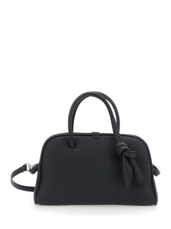 26FW 자크뮈스 TURISMO 투리스모 소프트 스몰 볼링 토트벡 BAW00416AC03A03990 Black
