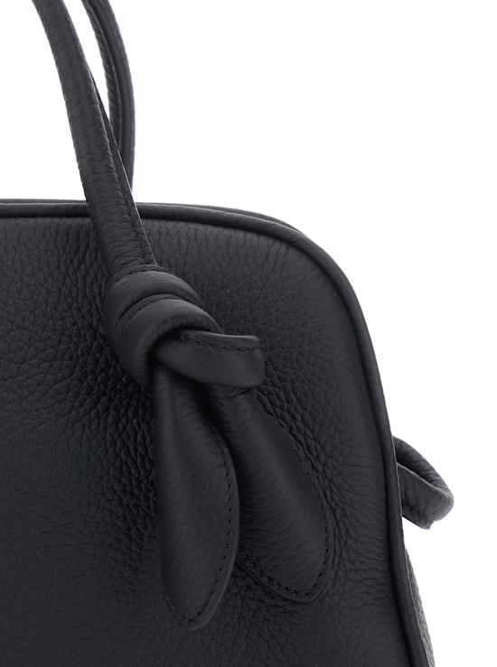26FW 자크뮈스 TURISMO 투리스모 소프트 스몰 볼링 토트벡 BAW00416AC03A03990 Black - JACQUEMUS