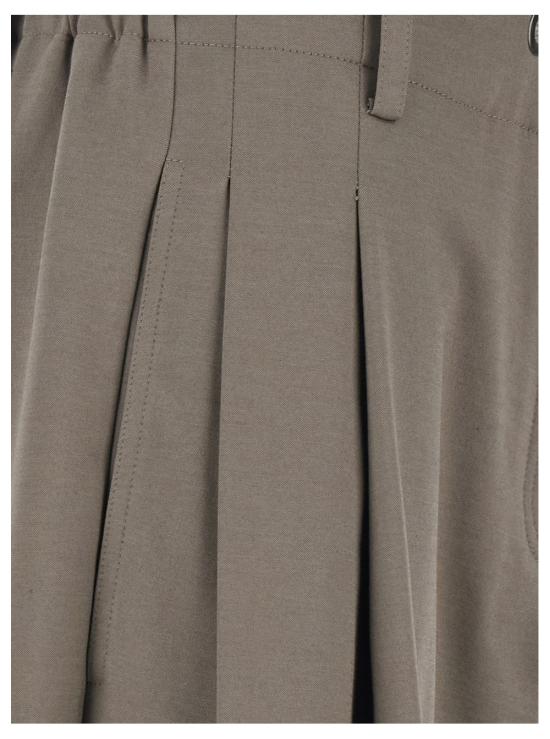 26SS 브루넬로 쿠치넬리 스트레이트 팬츠 ML946EL199C9424 Beige - BRUNELLO CUCINELLI