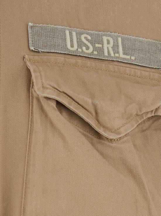 26FW 폴로 랄프로렌 로고 아이코닉 밀리터리 자켓 710961616500 Brown - POLO RALPH LAUREN