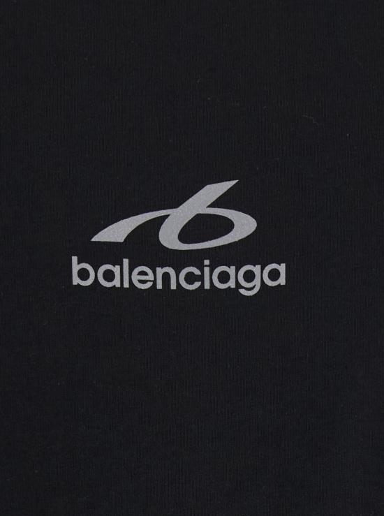 26FW 발렌시아가 바디스 미디움 핏 티셔츠 바디스 미디움 핏 티셔츠 764235TUVO71000 Black - BALENCIAGA