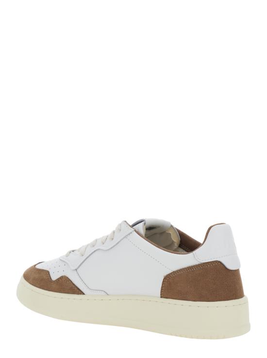 26FW 오트리 메달리스트 로우 스니커즈 AULMFT17WHITETABACCO Brown - AUTRY