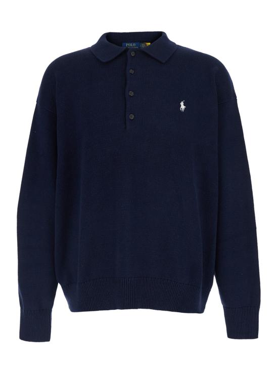 26FW 폴로 랄프로렌 폴로 티셔츠 710B20258001 Blu