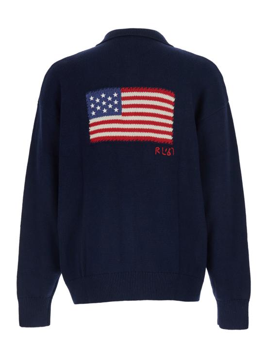 26FW 폴로 랄프로렌 폴로 티셔츠 710B20258001 Blu - POLO RALPH LAUREN