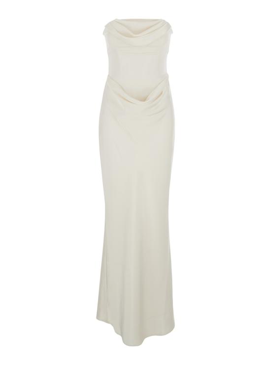 26FW 로테이트 롱 원피스 116336857857 White