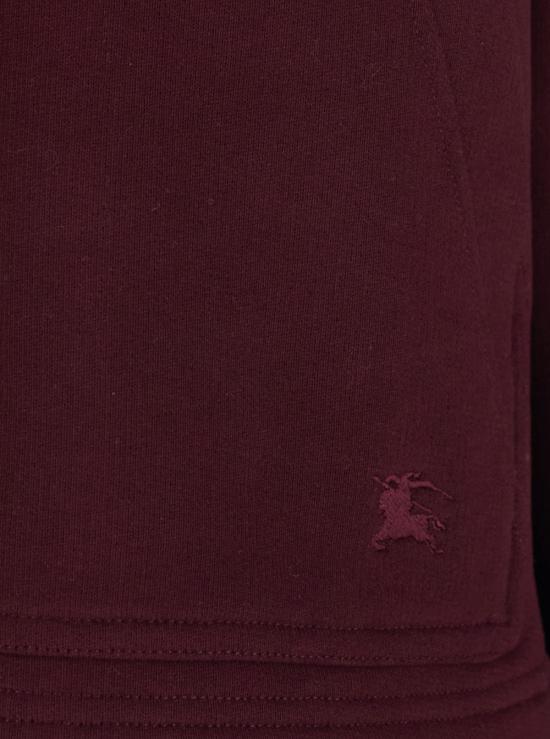 26FW 버버리 후드 티셔츠 8130135C5335 Bordeaux - BURBERRY