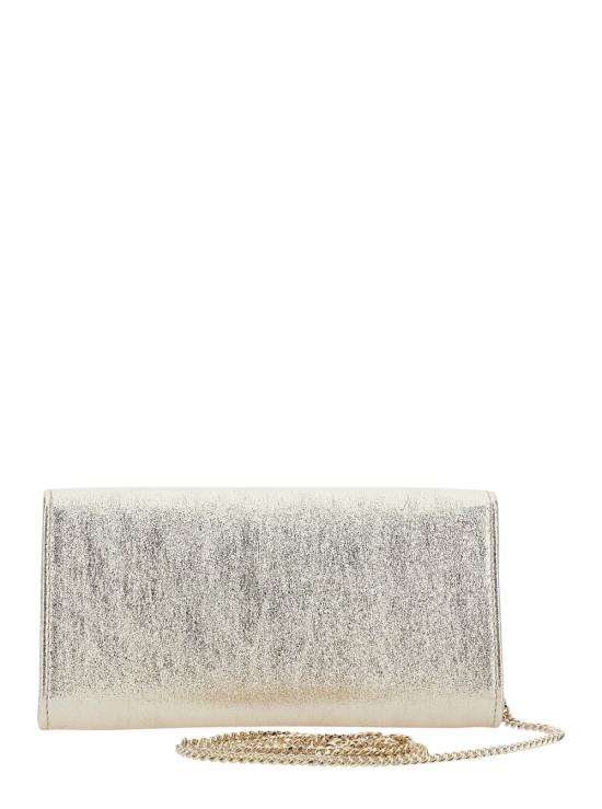 26FW 지미추 클러치/파우치 EMMIEDXBPLATINUMICELIGHTGOLD Metallic - JIMMY CHOO