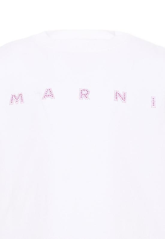 26FW [키즈] 마르니 티셔츠 M01968 M00SG 0M100 WHITE - MARNI