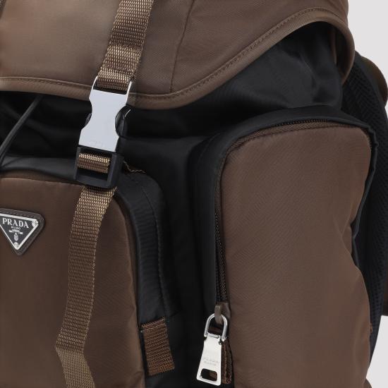 26FW 프라다 백팩 2VZ121VDOM 2DMG F03MQ NERO BRUCIATO 1 - PRADA