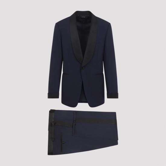 26FW 톰포드 수트 세트 2ESHG1 WOS02 UBR MIDHNIGHT BLEU - TOMFORD