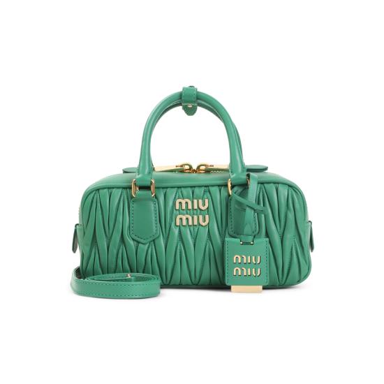 26FW 미우미우 아르카디 마테라쎄 나파 레더 백 5BB142VOON AN88 F0458 MANGO - MIU MIU