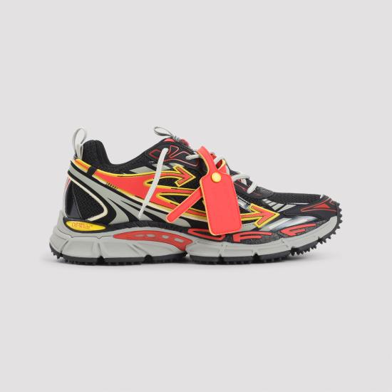 26FW 오프화이트 스니커즈 M295S6F005 BLACK CORAL RED - OFF WHITE