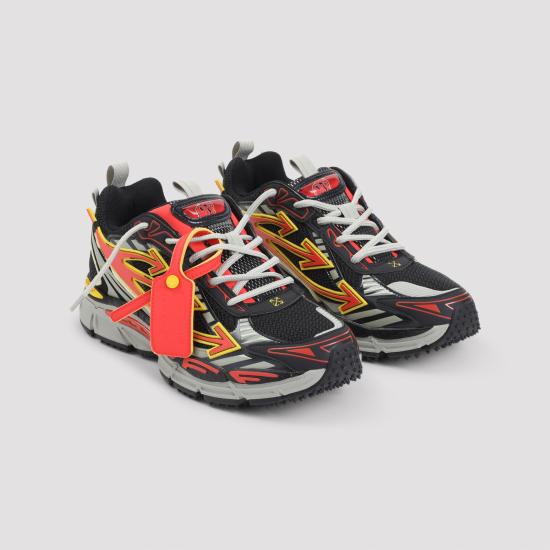 26FW 오프화이트 스니커즈 M295S6F005 BLACK CORAL RED - OFF WHITE