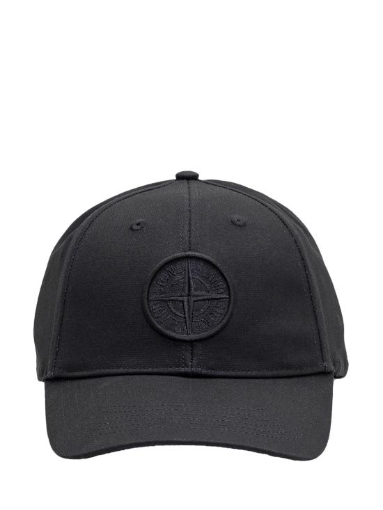26SS 스톤 아일랜드 코튼 랩스 컴퍼스 자수 베이스볼 캡 L1S159100013S0248 V0020 NAVY BLUE