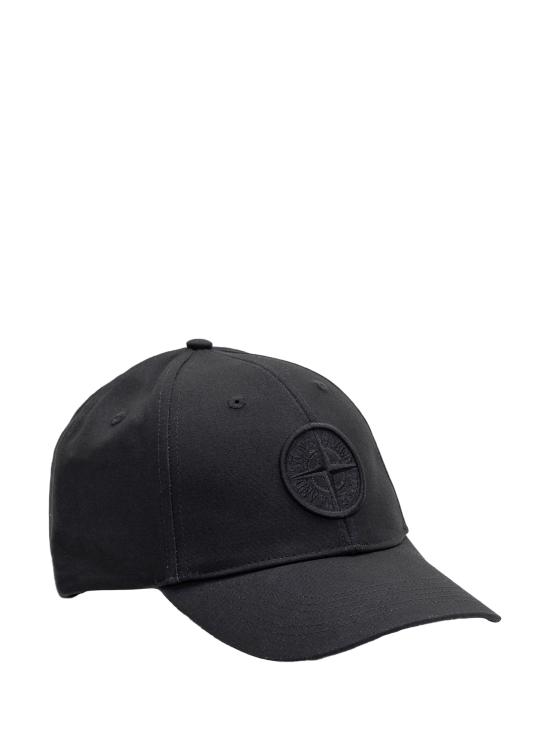 26SS 스톤 아일랜드 코튼 랩스 컴퍼스 자수 베이스볼 캡 L1S159100013S0248 V0020 NAVY BLUE - STONE ISLAND