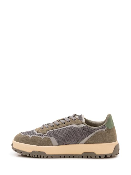 26FW 오트리 WILDPACE 로우 스니커즈 립스탑 나일론 가죽 LDLM AK02 SCHIO MIL - AUTRY