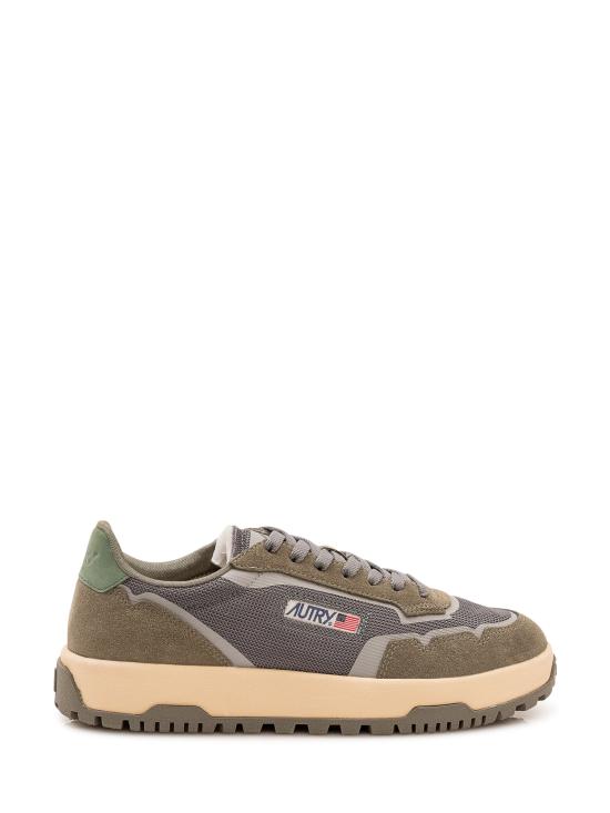 26FW 오트리 WILDPACE 로우 스니커즈 립스탑 나일론 가죽 LDLM AK02 SCHIO MIL