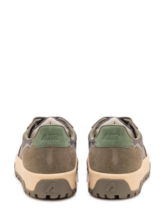26FW 오트리 WILDPACE 로우 스니커즈 립스탑 나일론 가죽 LDLM AK02 SCHIO MIL - AUTRY