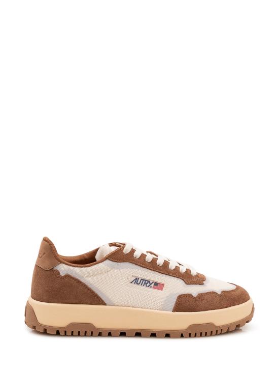 26FW 오트리 WILDPACE 로우 스니커즈 립스탑 나일론 가죽 LDLM AK13 MRSH SIGARO