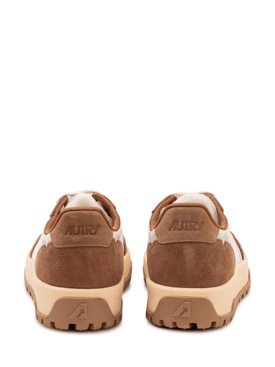 26FW 오트리 WILDPACE 로우 스니커즈 립스탑 나일론 가죽 LDLM AK13 MRSH SIGARO - AUTRY