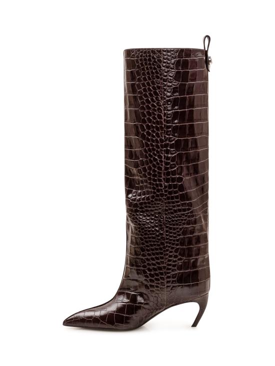 26FW 디 아티코 부츠 261WSH00879LBT155PR 204 DARK BROWN - THE ATTICO