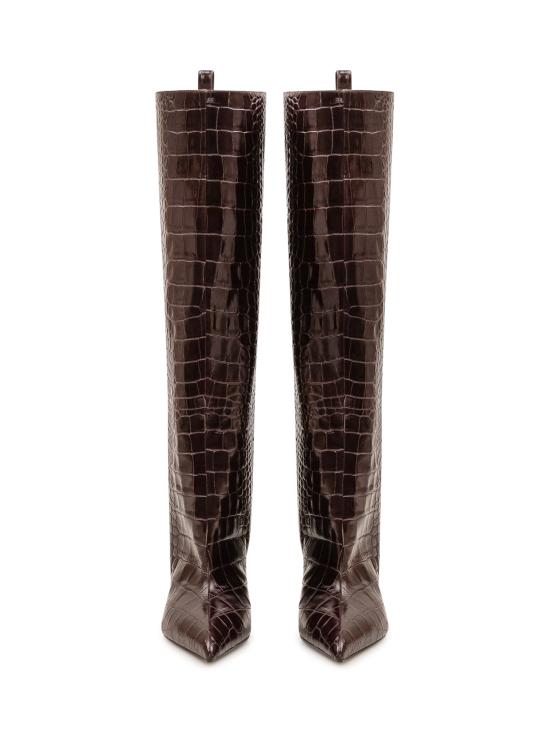 26FW 디 아티코 부츠 261WSH00879LBT155PR 204 DARK BROWN - THE ATTICO