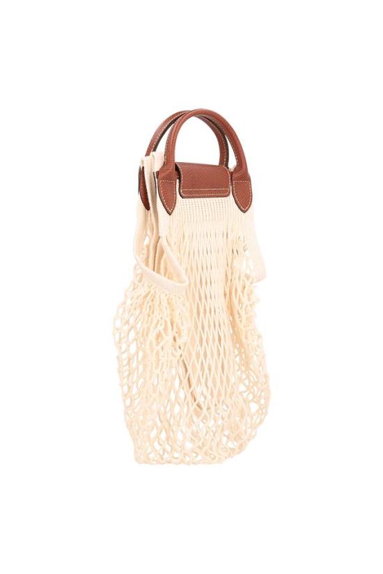 26FW 롱샴 플리아쥬 필렛 L 탑 핸들백 10121HVH WHITE - LONGCHAMP