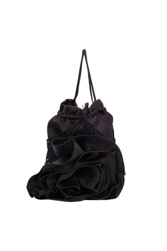 26FW 마그다뷰트림 숄더백 606424 BLACK