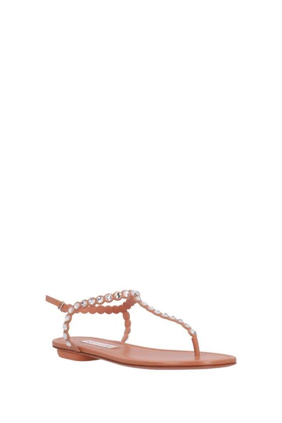 26FW 아쿠아주라 샌들 TQLFLAS2NAP - AQUAZZURA