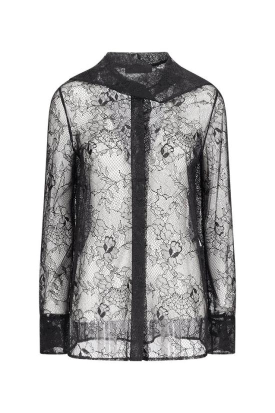  발렌티노 가라바니 블라우스 5B0AB6Y58Y3 BLACK