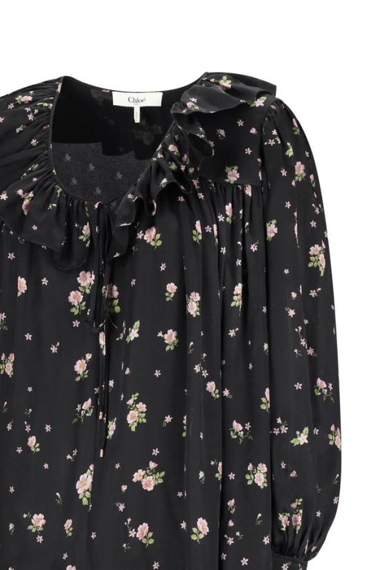 26FW 끌로에 미디 원피스 CH25ARO26481 - CHLOE