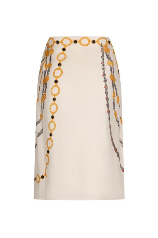 26FW 베르사체 미디 스커트 10246901A17952 - VERSACE