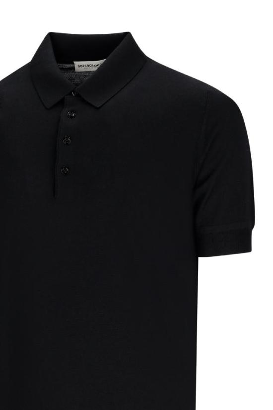 26SS 고즈 보태니컬 폴로 티셔츠 105 BLACK - GOES BOTANICAL