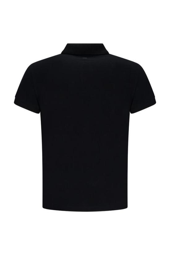 26FW 아미 스몰 하트 로고 폴로 셔츠 BFUPL001760 BLACK - AMI