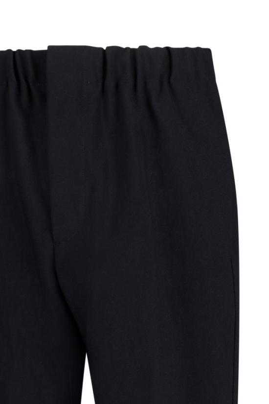 26FW 질샌더 스트레이트 팬츠 J23KA0005J70018 BLACK - JIL SANDER