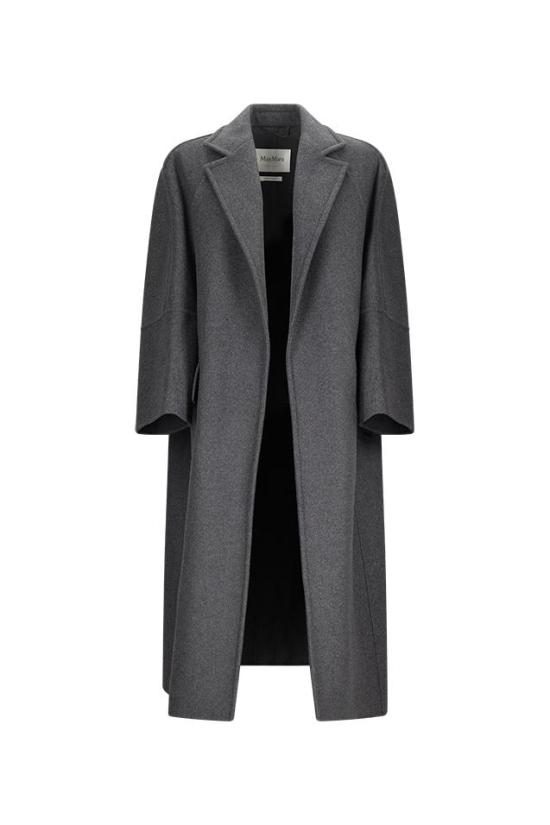 25FW 막스마라 아스부르고1234 울 캐시미어 코트 2421016433600 GREY