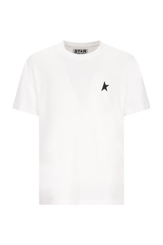 26FW 골든구스 반팔 티셔츠 GMP01220P000593 WHITE