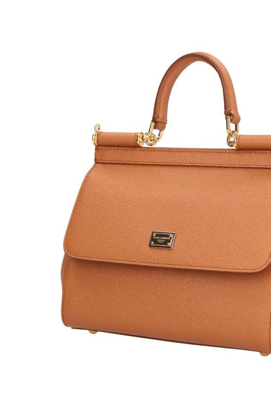 26FW 돌체앤가바나 미디움 시실리 핸드백 BB6003B1001 - DOLCE & GABBANA